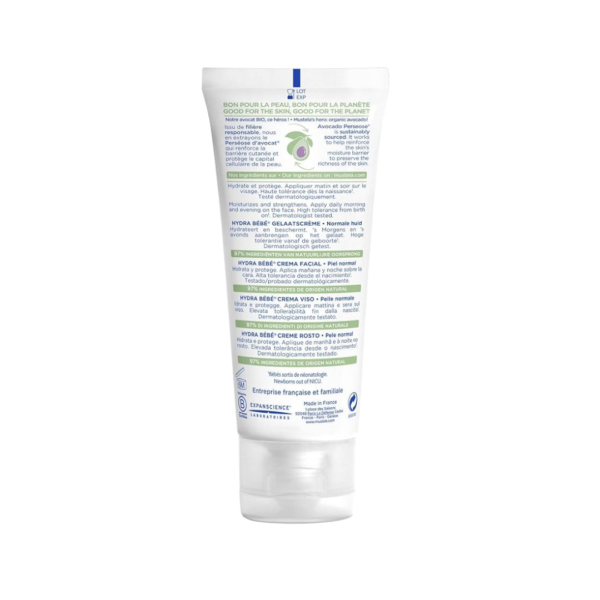 Mustela Baby Hydra Bébé Face Cream 40ml - Image 2