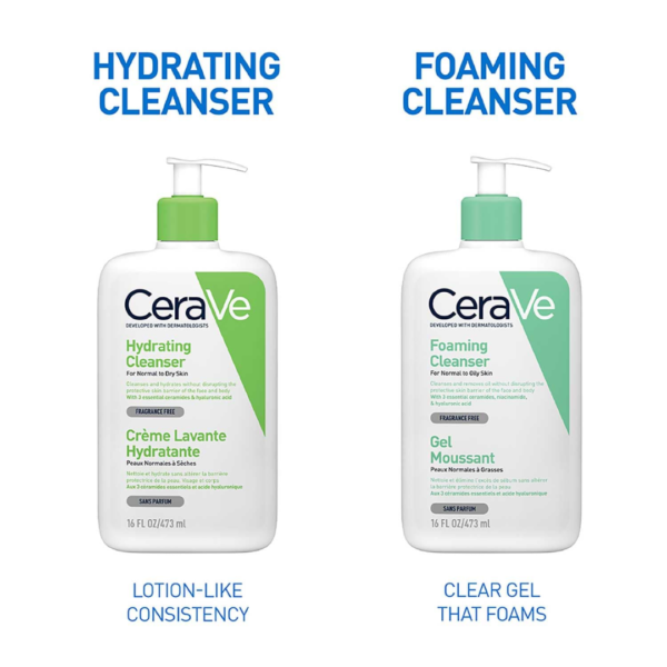 CeraVe Hydrating Cleanser 473ml - Image 4