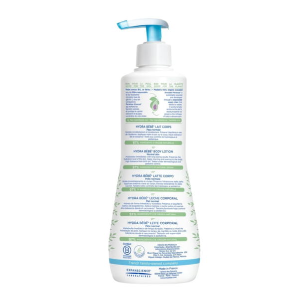 Mustela Baby Hydra Bébé Body Lotion - Image 2